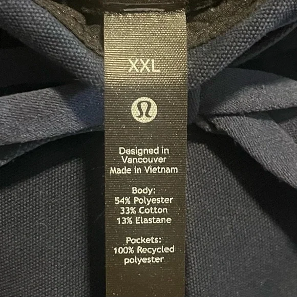 Lululemon Bowline Pant Utilitech 30” True Navy XXL | Stretch Jogger Cargo Pants - Picture 11 of 13